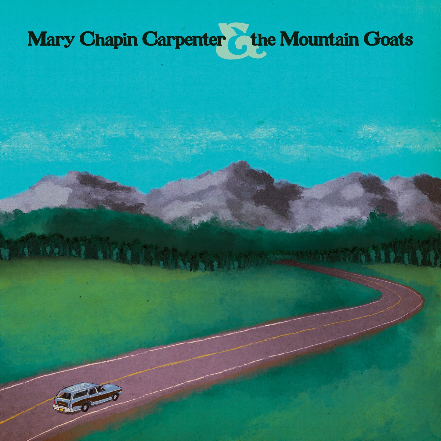 Mary Chapin Carpenter & the Mountain Goats - Put the Message in the Box b/w Migrations "Windshield" Clear 7" Vinyl