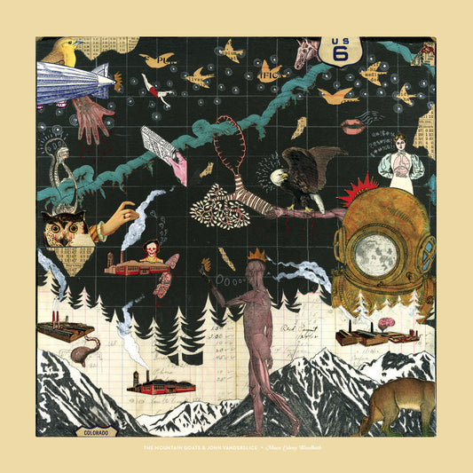 the Mountain Goats & John Vanderslice - Moon Colony Bloodbath Vinyl LP
